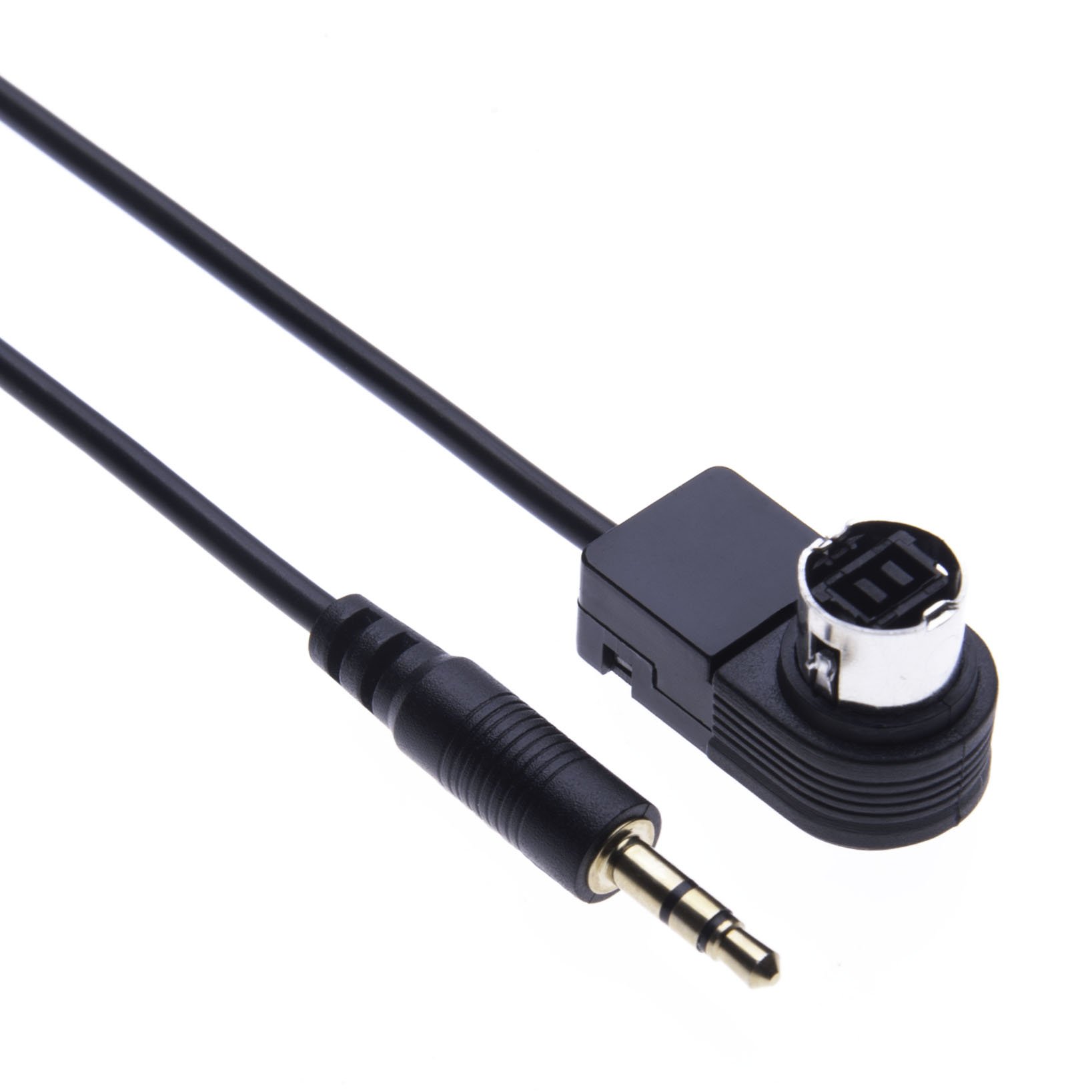 Keple Aux Input Cable Adapter Stereo Aux Input 3.5mm Adapter Compatible with Alpine, JVC Stereo IDA X100, X200, X300, X301, X303, X305, X311, X313