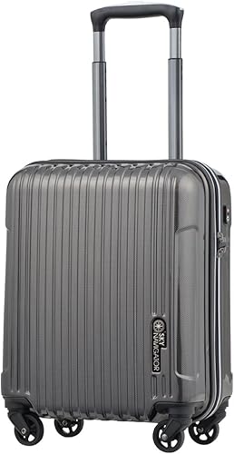 Amazon スカイナビゲーター スーツケース Sky Navigator コインロッカーシリーズ Tsaロック搭載 ハードキャリー 4輪 25l 1日 2日用 41cm Sk 0722 41 全6カラー ブラックカーボン シューズ バッグ