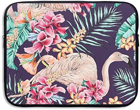 Computer Bag Laptop Case Slim Sleeve Bag Flamingo Palm Tree Painting Waterproof 13-15 Inch For IPad Air Macbook Pro Surface Book Notebook Ultrabook