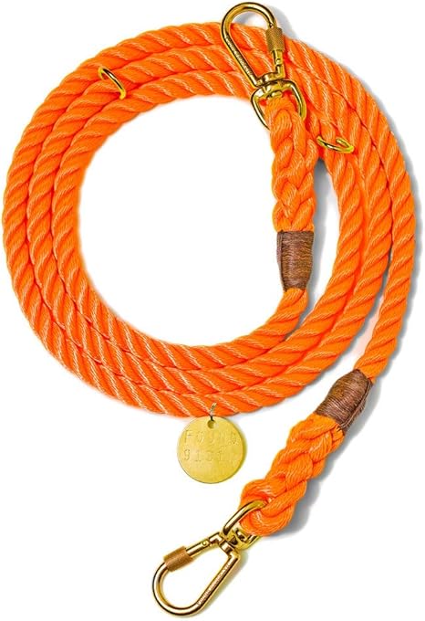 Found my animal adjustable rope dog leash Clearance