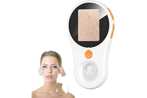 JBMBHC Handheld Dermatoscope Skin Analyzer Machine, Wireless Portable Digital Microscope with 1080P IPS Screen 8 LEDs, 500X M