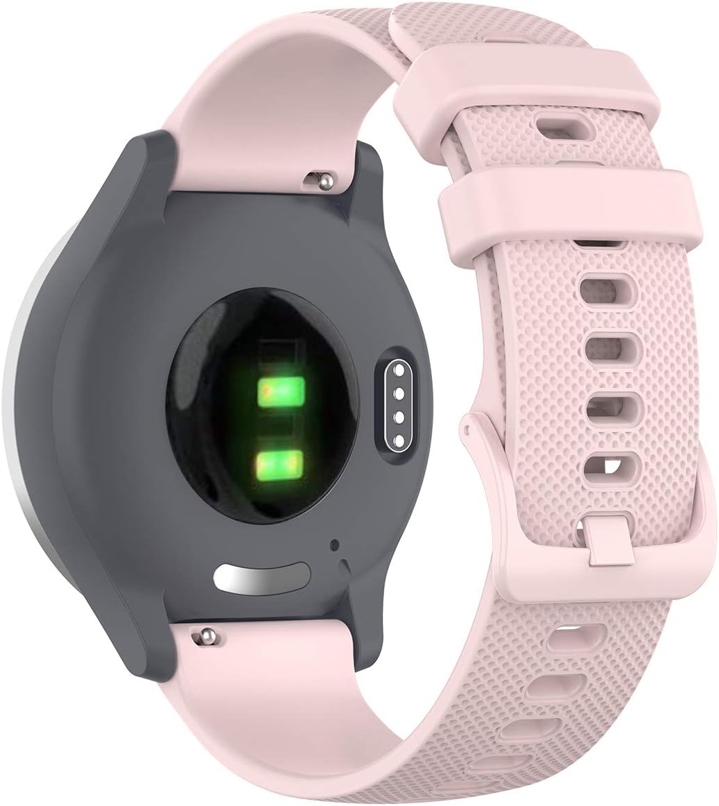 TenCloud Silicone Bands Compatible with Garmin Vivomove 3S/Vivoactive 4S/Venu 4 41mm/Venu 3S 2S Strap - Image 4