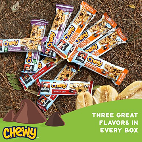 5 Quaker+Chewy+Granola+Variety+Count