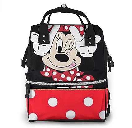 Amazon Co Jp マザーズバッグ ミッキーミニー 防水 ママバッグ 盗難防止ポケット 保温ポケット付き マザーズリュック 大容量 多機能 おむつ替えシート ベビー用品収納 通勤 旅行 軽量 おしゃれ 出産準備 ベビー マタニティ