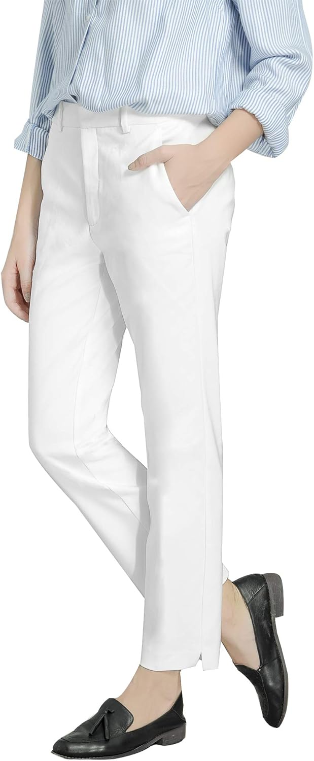 Marycrafts Women's Work Ankle Dress Pants Trousers Slacks