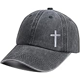 HHNLB Jesus Hats for Men Women, Adjustable Embroidered Cotton Christian Redeemed Baseball Cap