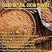 Natural Cocoa Powder, 1 LB - Top 14 Food Allergen Free & NON GMO by Gerbs - Product of Canada