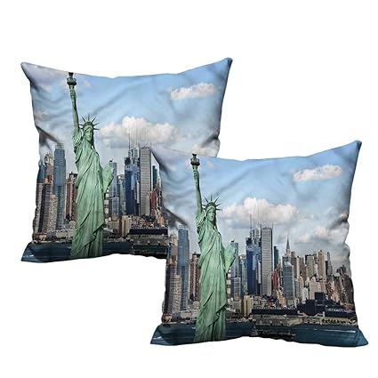 Amazon Com Hekua New York Soft Pillowcases Statue Of Lberty Nyc