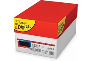 APPLETON 1250 Sets, 8-1/2" x 11" Pre Collated, Carbonless Paper, 4 Part REVERSE, (White, Canary, Pink, Gold),Ncr 5915 Category: Copy and Multi Purpose Paper