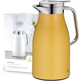Alfi Skyline Thermos Flask, 1 Litre, Spicy Mustard