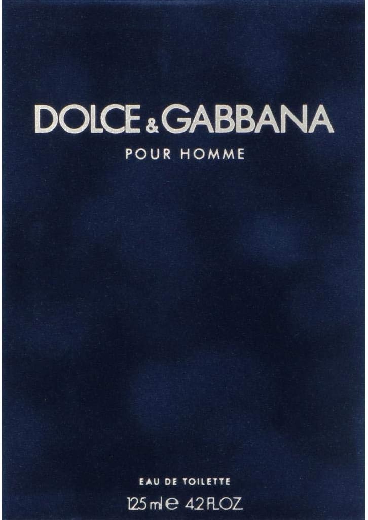 Dolce & Gabbana Pour Homme EDT Spray, 0.4 kg, 125 ml (Pack of 1)