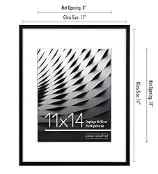Americanflat 11x14 Picture Frame in Black - Use as