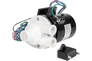 USSURAY APTA92P10WD1 Water Pump Motor Assembly Replacement For Hoshizaki Water Pump Includes Capacitor, Fits Hoshizaki Ice Machine Models KM-450 THRU KM-900 KML-600MAH URC-12F 120V 10W 0.4 Amp