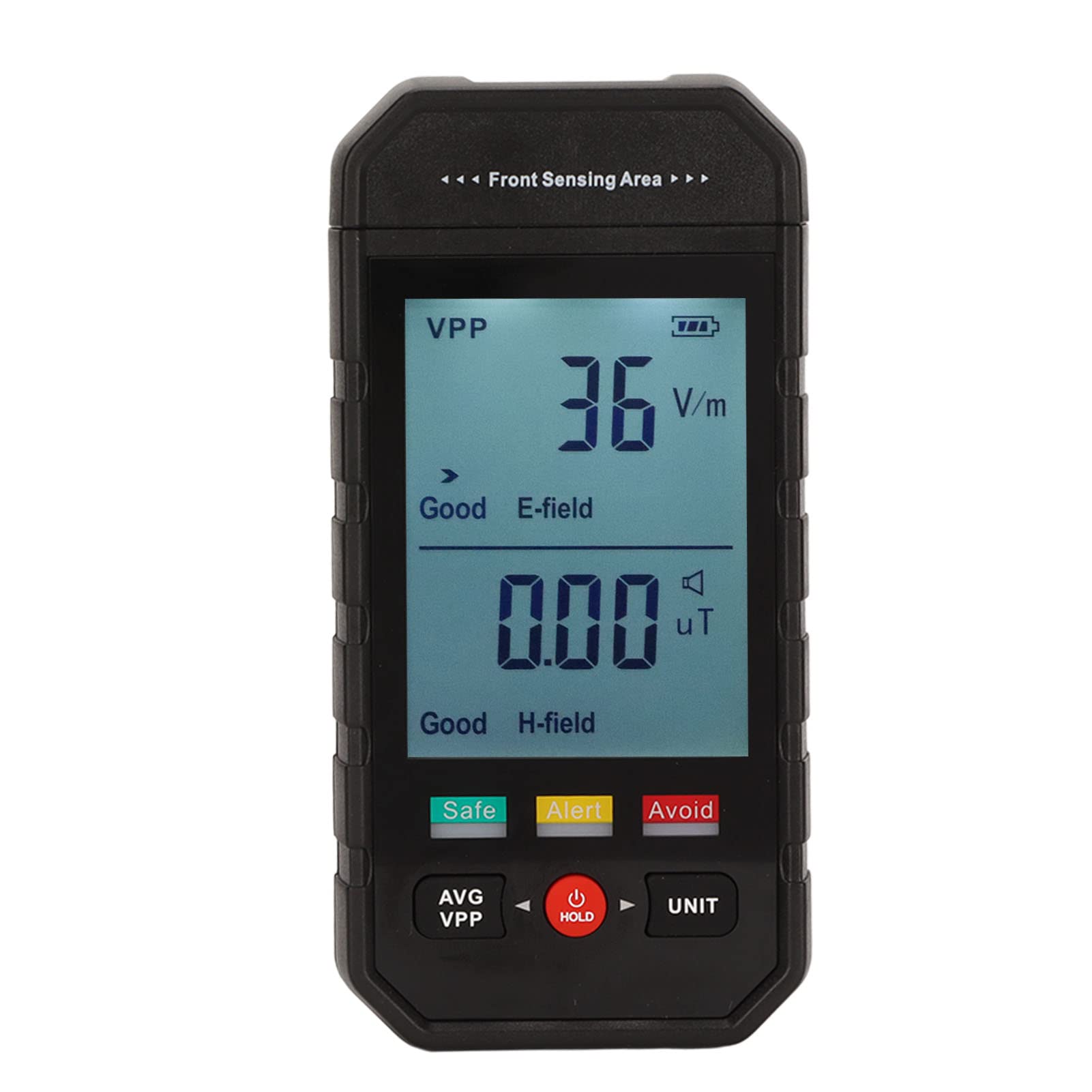 Handheld EMF Meter, Electromagnetic Radiation Detector with Large LCD Screen, Dual Mode Test, EMF Reader Tester Precise Measurement for Home EMF Inspections, Office, Outdoor