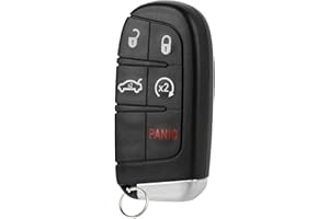Key fits Dodge Durango/Charger/Challenger/Chrysler 300 Smart Keyless Entry Remote Fob (M3N-40821302)