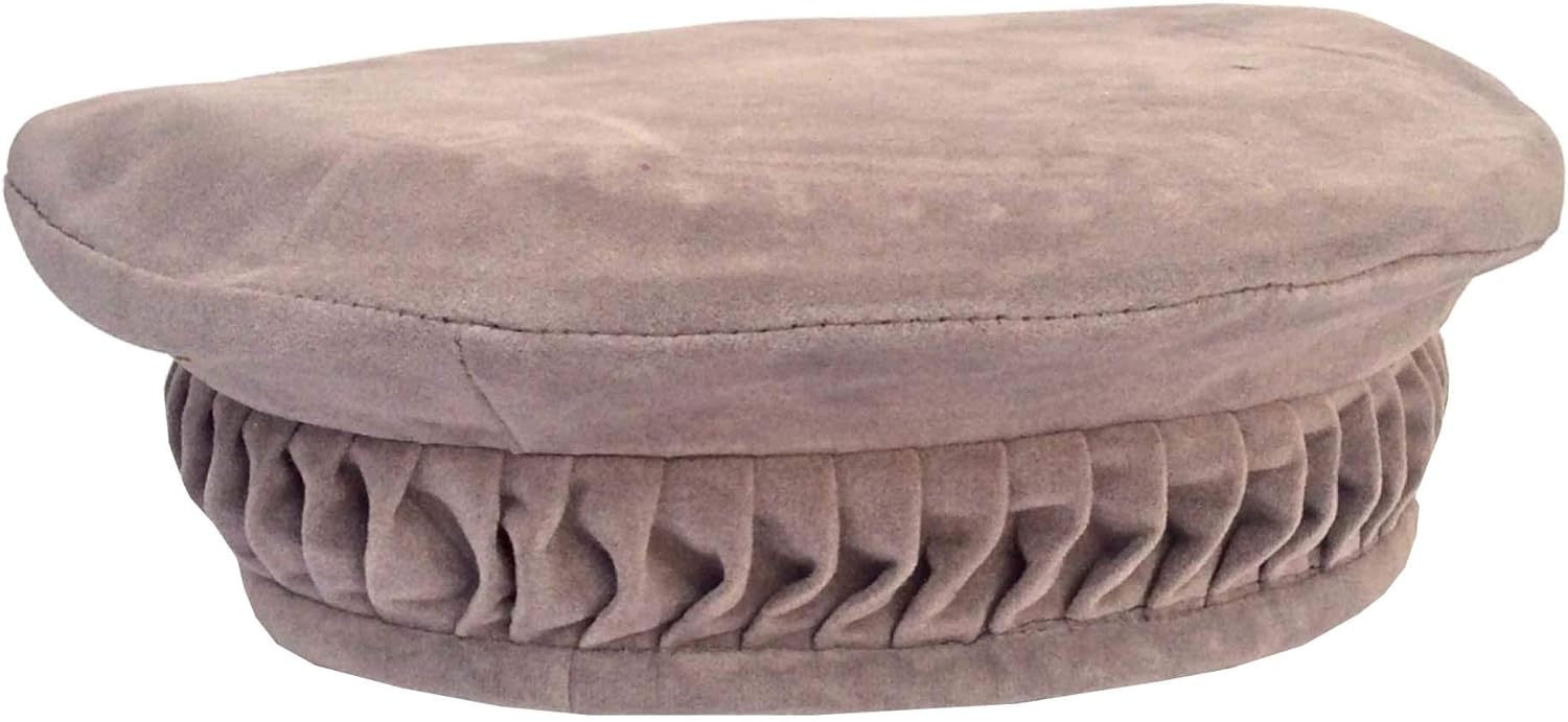 Stylish Cap for Men Afghan Pakol Pakul Hat Taliban Gear Mens Tribal Head Desert Dress Gear (Grey