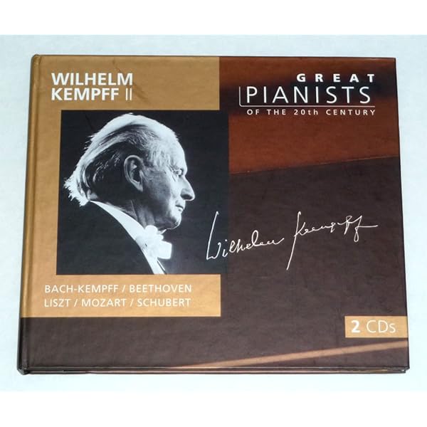 Wilhelm Kempff, Johann Sebastian Bach, George Frideric Handel