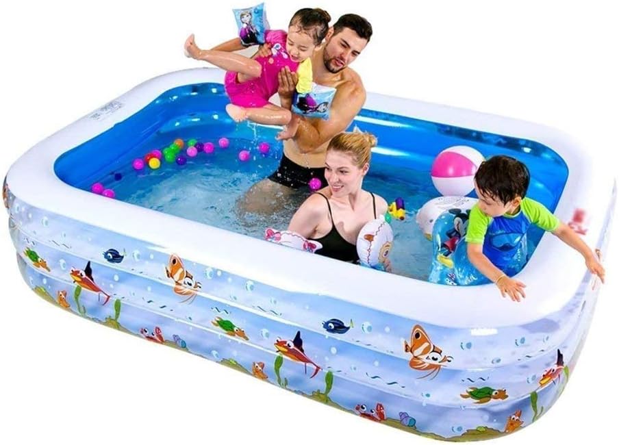 WHJYO Foldable Inflatable Bathtub for Domestic Use, Large Swimming Pool