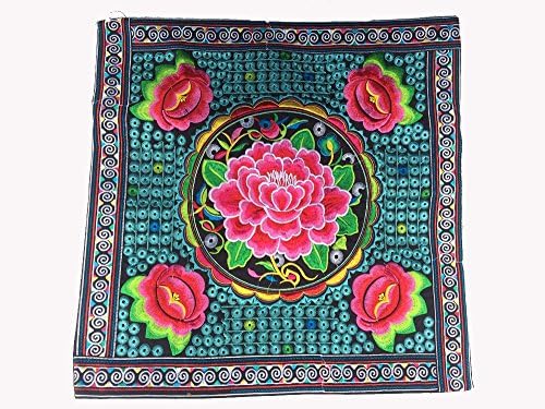 Audomna Shop Beautiful Silk Worm Hill Tribe Cushion Cover Hmong Embroidered Boho Hippie Fair Trade