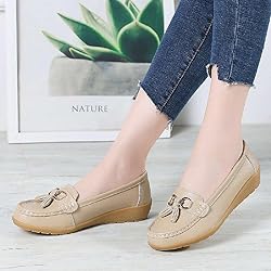 Women's Genuine Leather Platform Loafers Classic