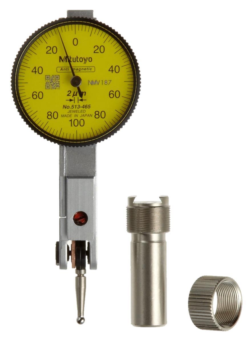 Mitutoyo Indicateur De Test à Cadran Horizontal - Précision 5µm, Tige 8mm - Instrument De Mesure Pro