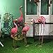 YOUKI Metal Pink Flamingos Yard Ornaments,Flamingo Lawn Ornaments Great Christmas Decor Outdoor Gift Present Idea,Garden Statue 22.8-Inch…