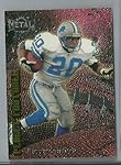 1998 Fleer Metal Football Barry Sanders Planet Football Insert card
