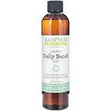 Banyan Botanicals Daily Swish Mint – Organic Ayurvedic Oil Pulling Mouthwash with Coconut Oil – for Oral Health, Detoxificati