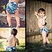 ALVABABY New Design Reuseable Washable Pocket Cloth Diaper Nappy + 2 Inserts H001