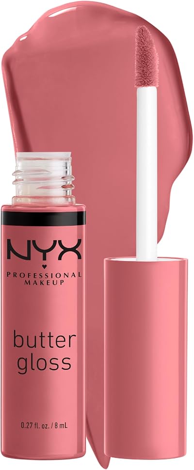 NYX Butter Gloss Lip Gloss Crème Tiramiu 8ml Non-Sticky Easy Application