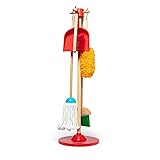 Melissa & Doug Dust Sweep Mop 6-Piece Pretend Play