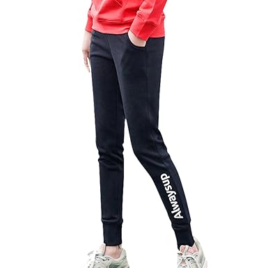 Silver River Mujer Ocio Pantalones Joggers De Punto Deportivos