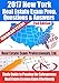 2017 New York Real Estate Exam Prep Questions and Answers: Study Guide to Passing the Salesperson Real Estate License Exam Effortlessly [2nd Edition]