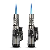 TOPKAY 2 Pack Torch Lighter Jet Flame Butane