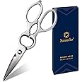 Sunnecko Heavy Duty Kitchen Scissors - Stainless Steel Kitchen Shears, Ultra Sharp Micro Serrated Poultry Shears, Cooking Scissors for Meat, Dishwasher Safe