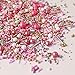 Sprinkle Pop Vintage Rose Gold Sprinkle Mix| Blush White Rose Gold Sprinkles with Gold Dragees| Sprinkles Made in USA for Decorating Wedding Bridal Shower Valentines Day Cakes Cookies Cupcakes, 2oz