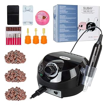 Studio Nagelfräser Maniküre Fußpflegegerät Pediküre Elektrisch Nagelfeile Nagelschleifer geringem Rauschen und Vibration Horn