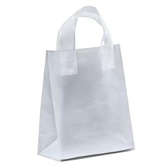 plastic tote bag with handle