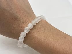 Clear Quartz Crystal Bead Bracelet 8mm, Wholesale