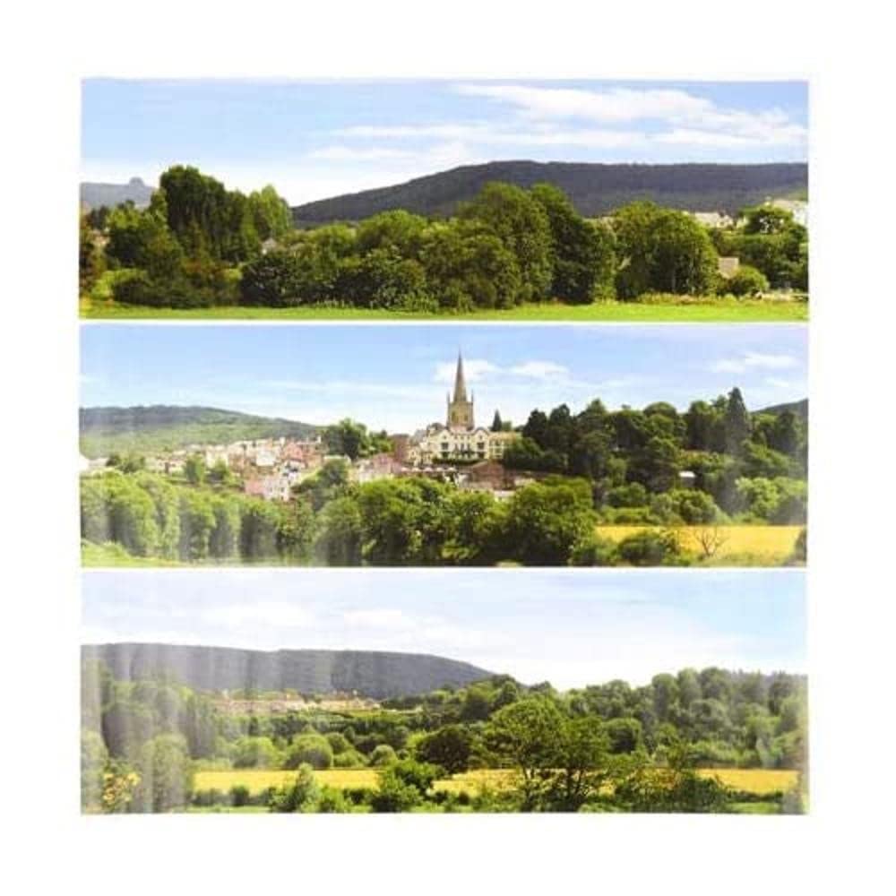 Gaugemaster GM708 Pretty British Town Large Photo Backscene (2744x304mm)