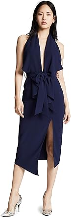 misha collection lorena dress navy
