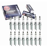 16 pc NGK Iridium IX Spark Plugs for Ram 2500 5.7L 6.4L V8 2011-20 | Ultra-fine 0.6mm iridium tip sharpens throttle response and acceleration. 40,000-60,000 mile fine-wire performance.