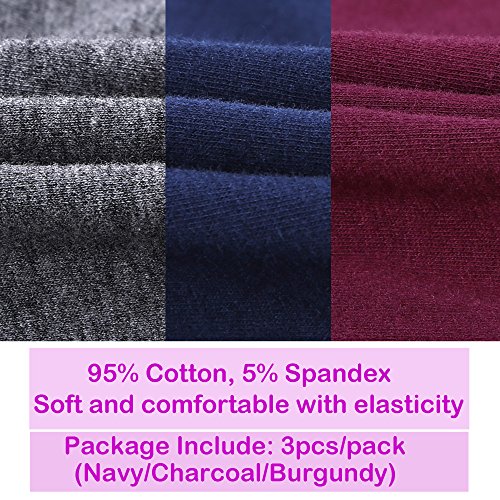 CAKYE 3PACK Racerback Maternity Nursing Sleep Bra Breastfeeding Tank (Medium, A-Navy/Charcoal/Burgundy 3Pack)