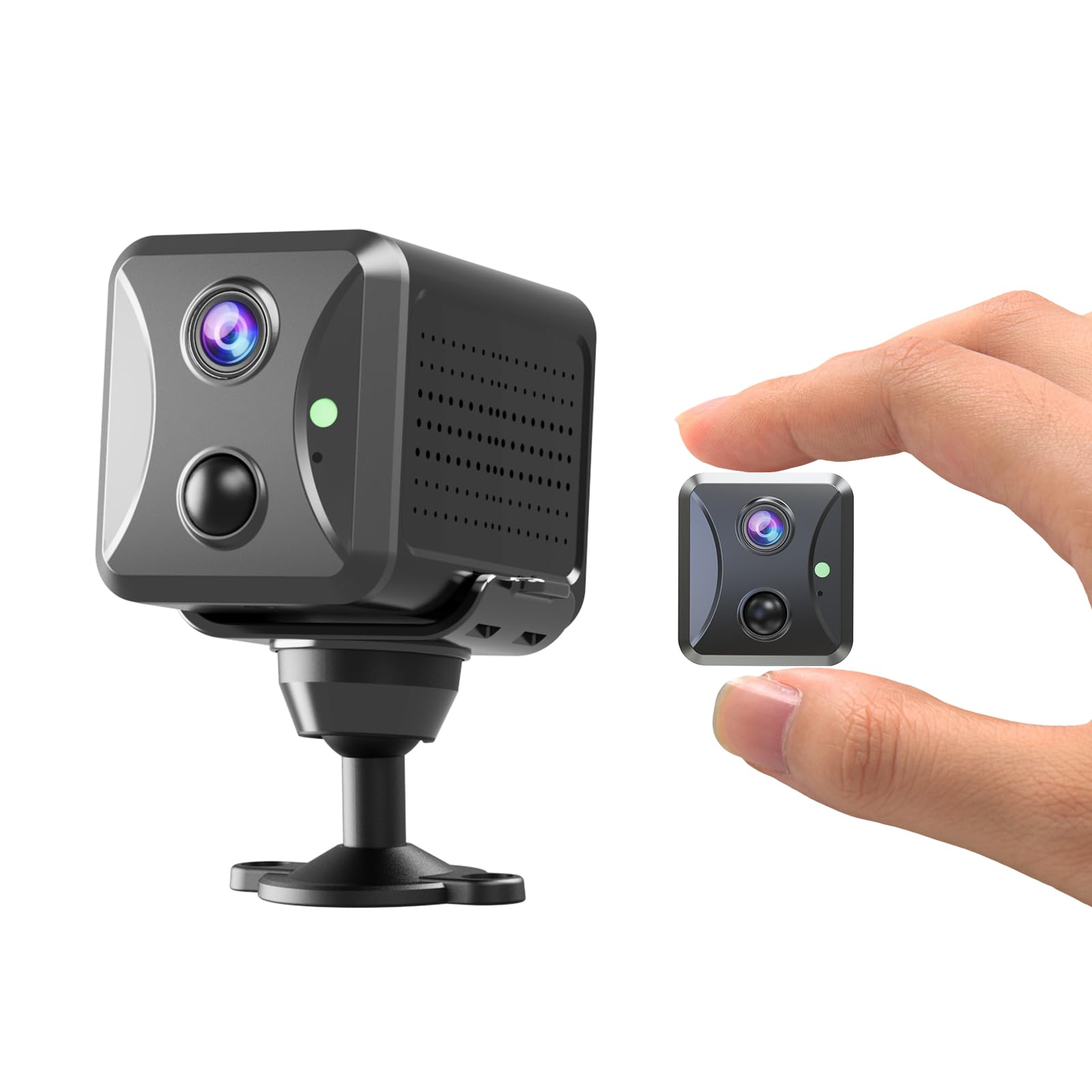 Photo 1 of PABXTATU 4G LTE Hidden Spy Camera, Cellular Security Cameras Wireless Outdoor and Indoor with 4G SIM Card (No WiFi) with Motion Detection, Night Vision, 2-Way Talk & Siren, Phone App Remote Control