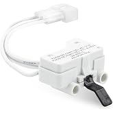 BlueStars WP3406107 3406107 Dryer Door Switch For Whirlpool Maytag Kenmore | Replaces 3406109 3405100 3405101 3406100 3406101 AED4475TQ1 MEDC400VW0, Dryers Series 60/70/ 80/90/ 500/600/ 700/800