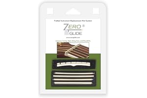 Zero Glide ZS-7F Slotted Replacement Nut for Guitars (Common on Fender)