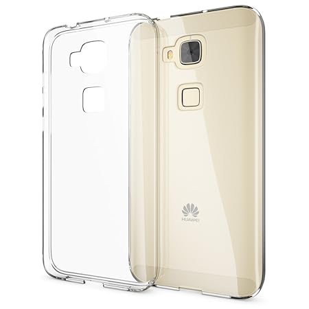 NALIA Handyhülle kompatibel mit Huawei G8 GX8, Soft Slim TPU Silikon Case Cover Hülle Crystal Clear Schutzhülle Dünn Durchsic