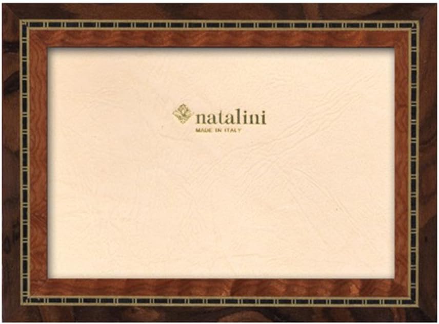 Natalini 5 X 7 Double Border Wooden Frame Made in Italy