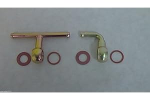 PIERCE MANIFOLDS FUEL INLET SET DCOE FUEL DUAL WEBERS 10536.038