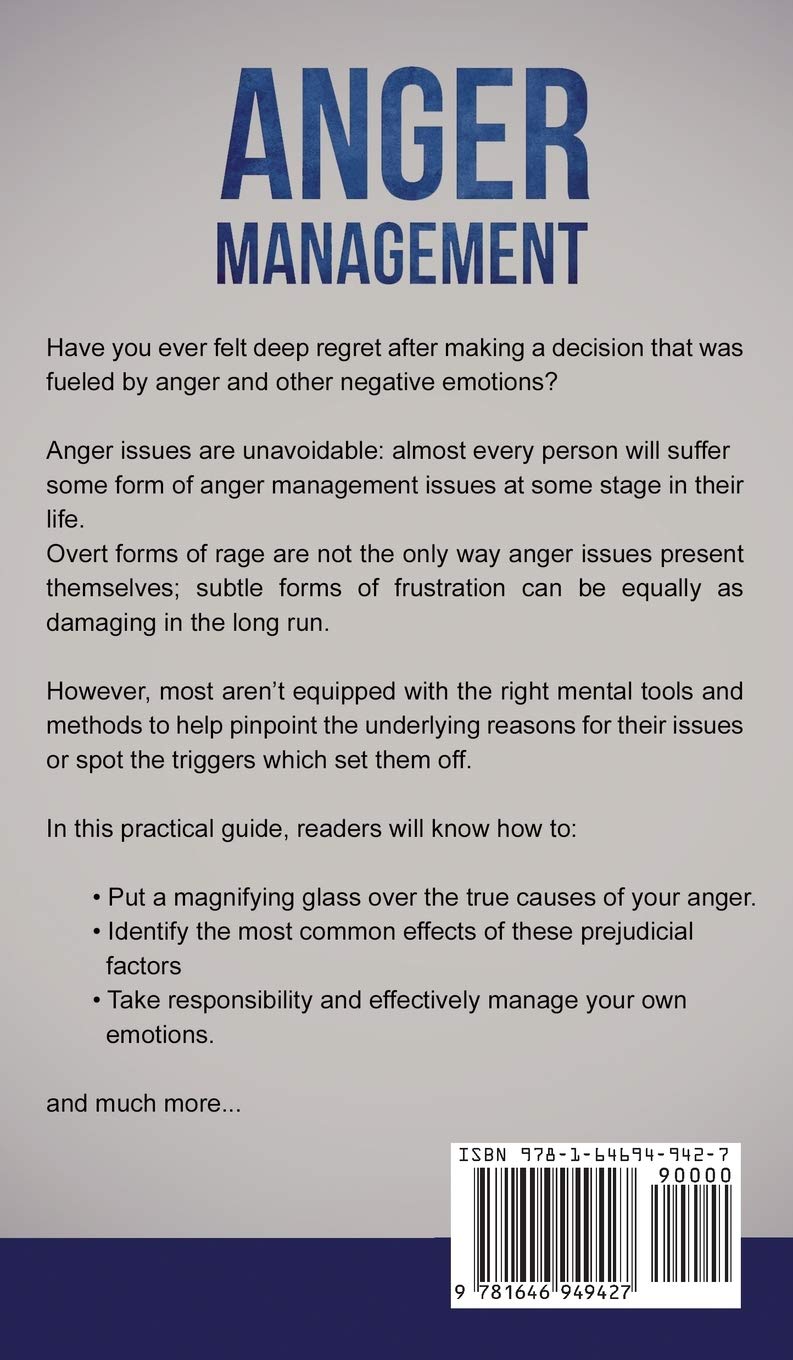 Anger Management Simple Hacks To Control Your Anger And Manage Your Temper Improve Your Overall Mood Relationships And Quality Of Life Lee Robert S 9781646949427 Amazon Com Books